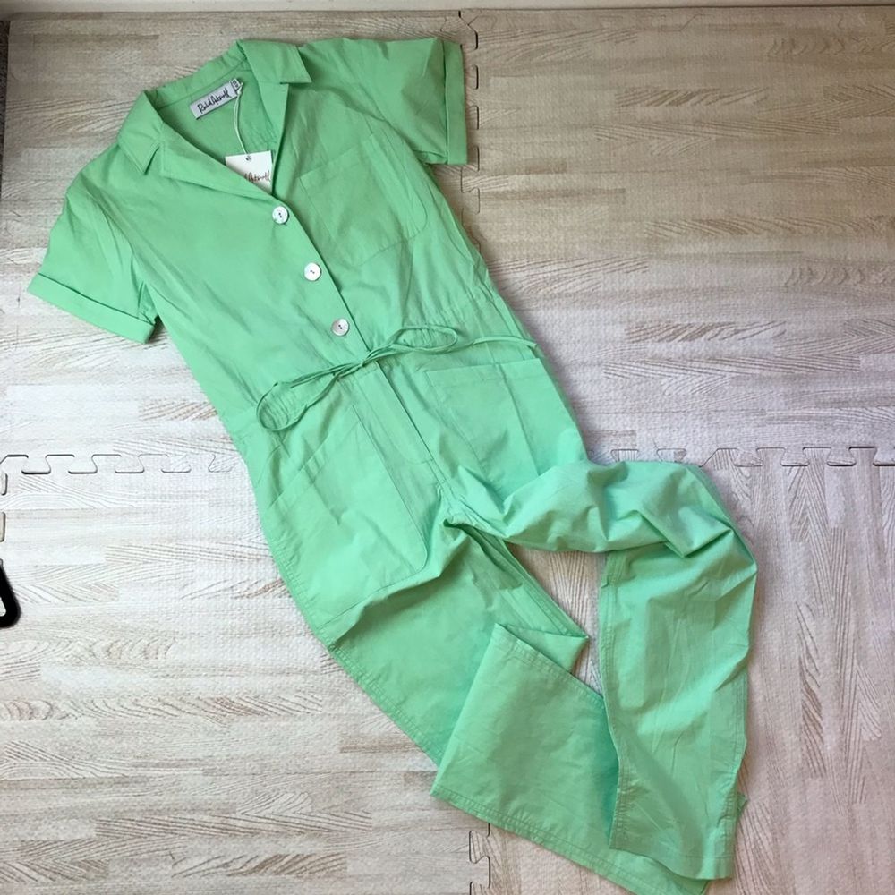 Rachel Antonoff Green Jumpsuit Romper